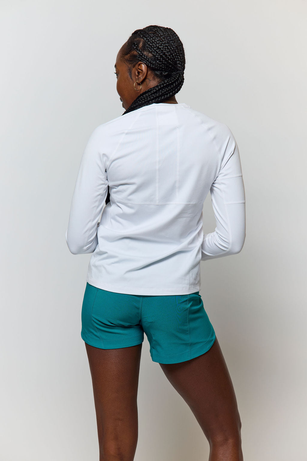 Excel Women's Workout Shorts – High-Waist Athletic Shorts with Pocket