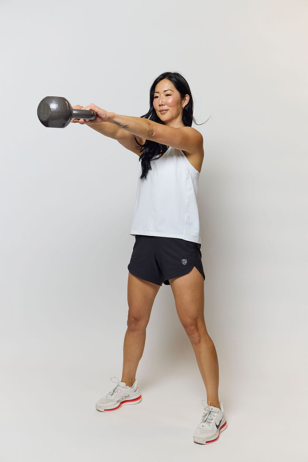 Excel Women's Workout Shorts – High-Waist Athletic Shorts with Pocket