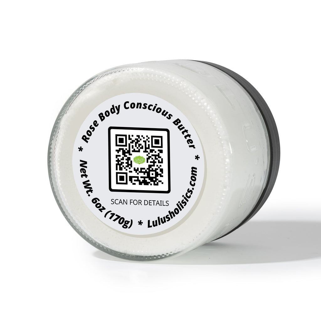 Rosewater Whipped Body Butter – Deep Hydration with Real Rosewater