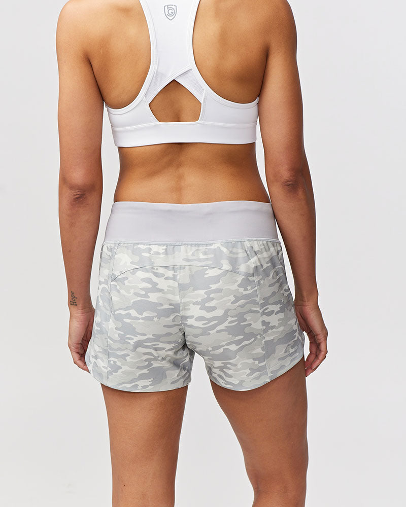 Excel Women's Workout Shorts – High-Waist Athletic Shorts with Pocket