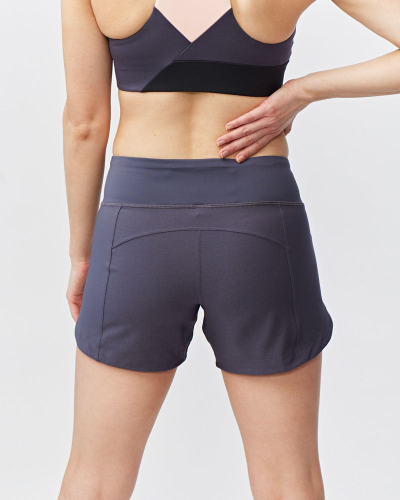 Excel Women's Workout Shorts – High-Waist Athletic Shorts with Pocket