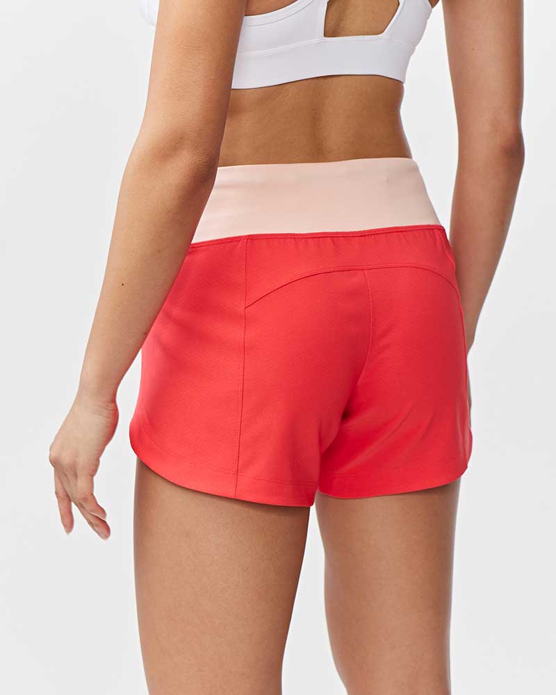 Excel Women's Workout Shorts – High-Waist Athletic Shorts with Pocket