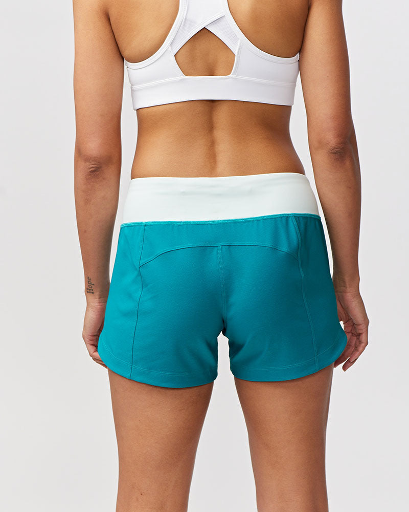 Excel Women's Workout Shorts – High-Waist Athletic Shorts with Pocket