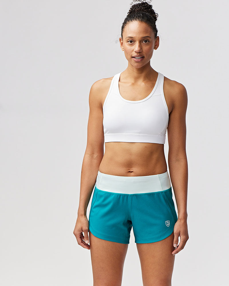 Excel Women's Workout Shorts – High-Waist Athletic Shorts with Pocket