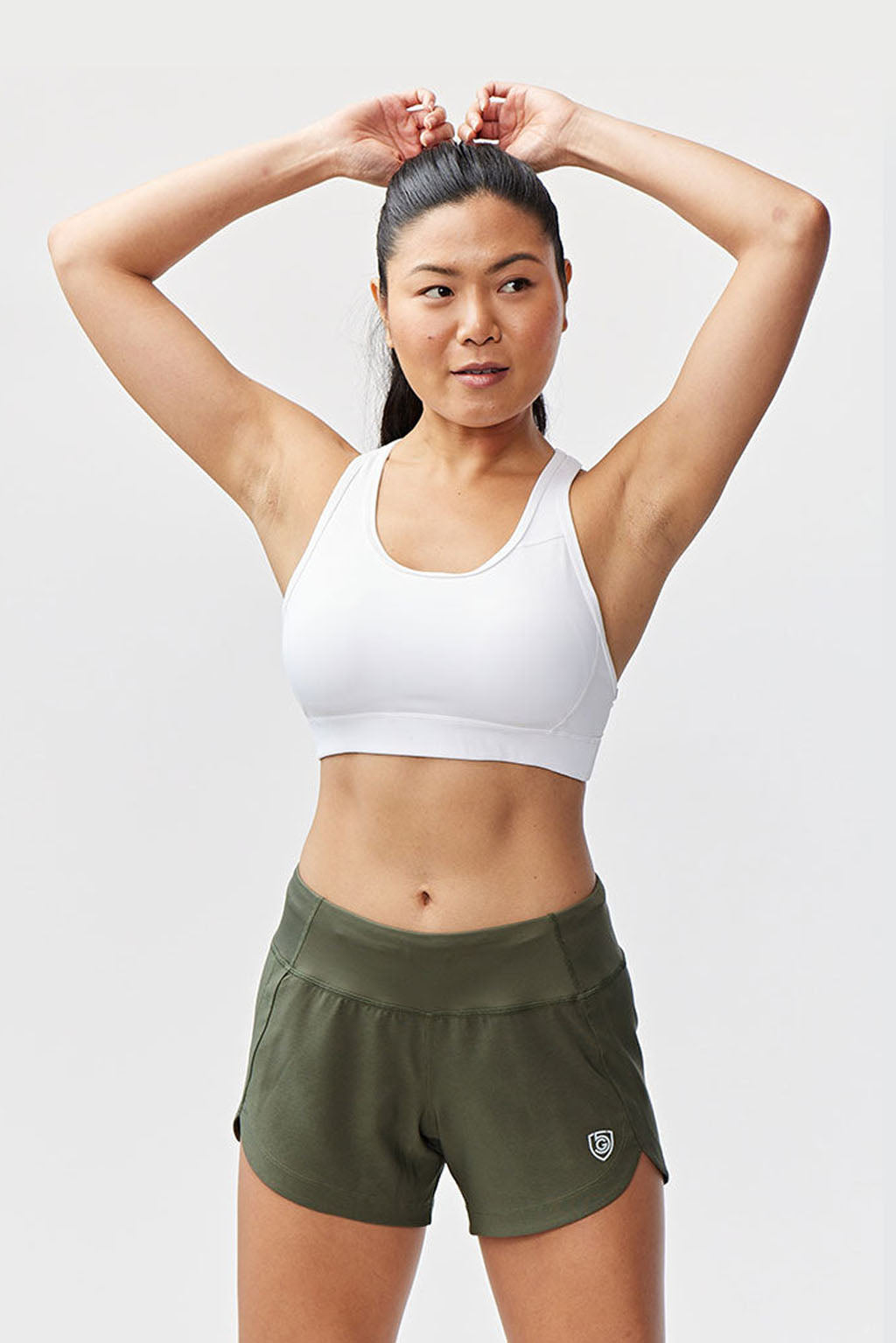 Excel Women's Workout Shorts – High-Waist Athletic Shorts with Pocket