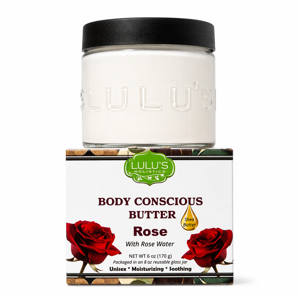Rosewater Whipped Body Butter – Deep Hydration with Real Rosewater
