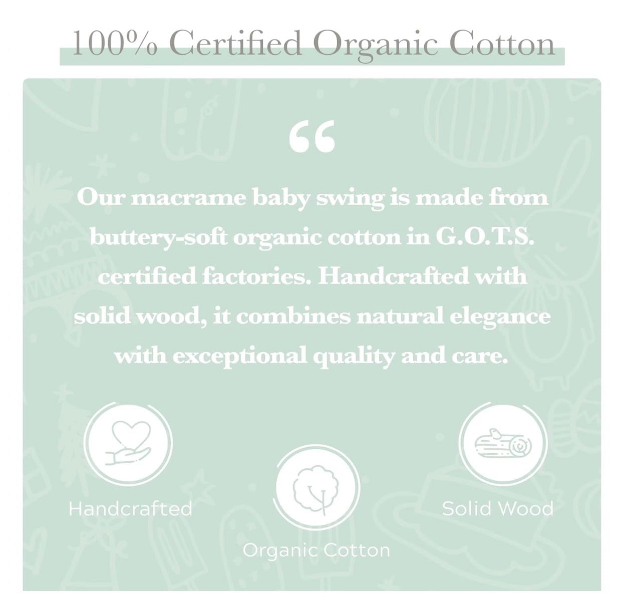 Macrame Infant Swing