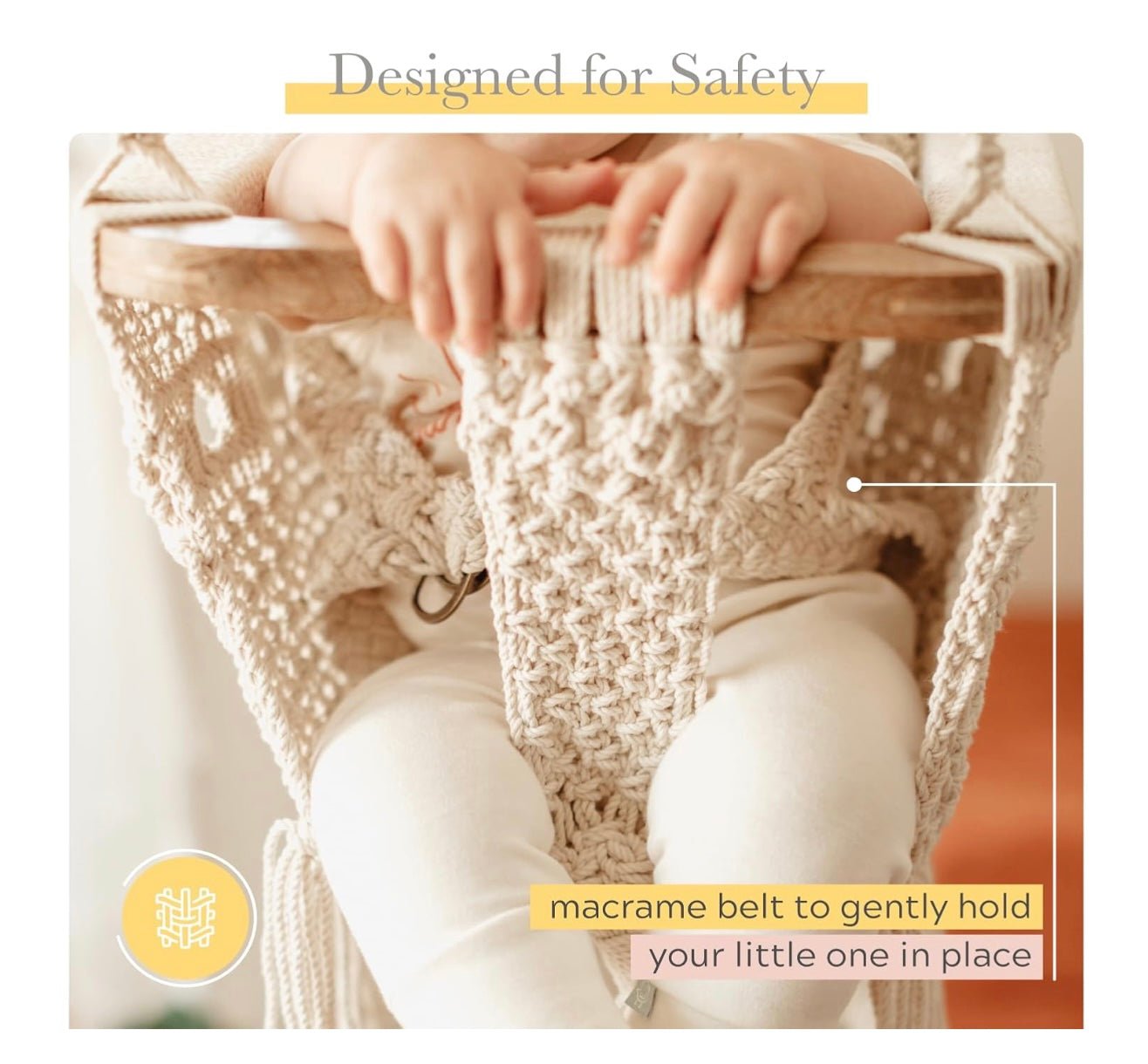 Macrame Infant Swing