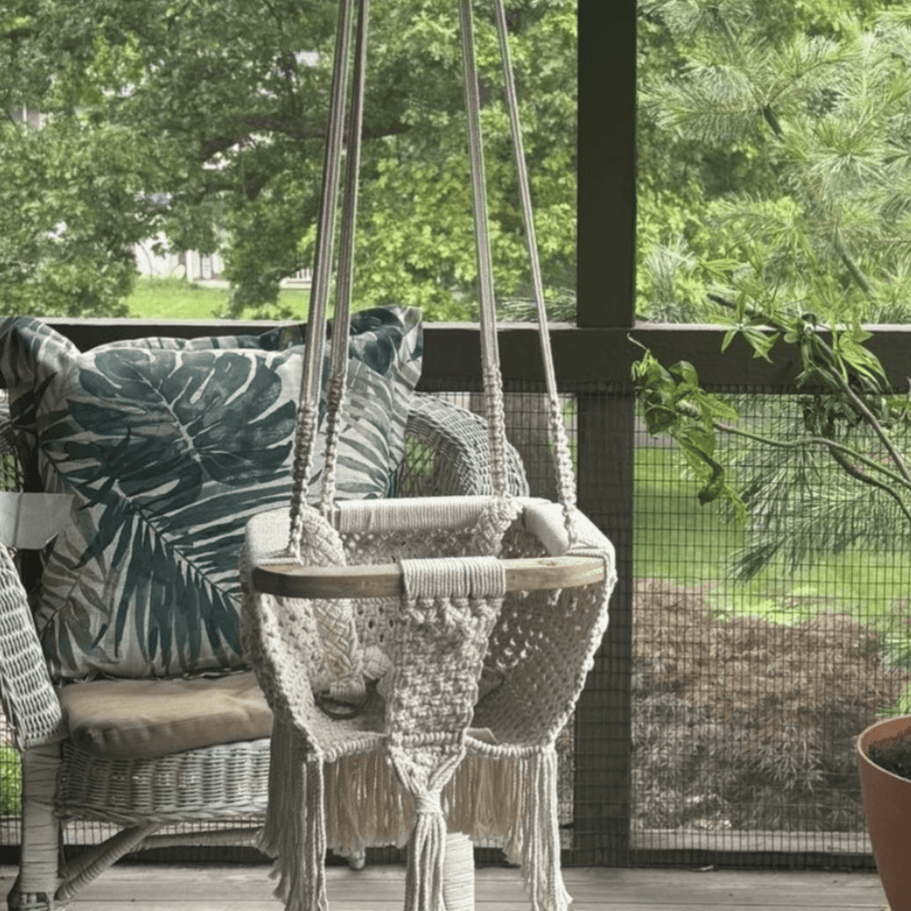 Macrame Infant Swing