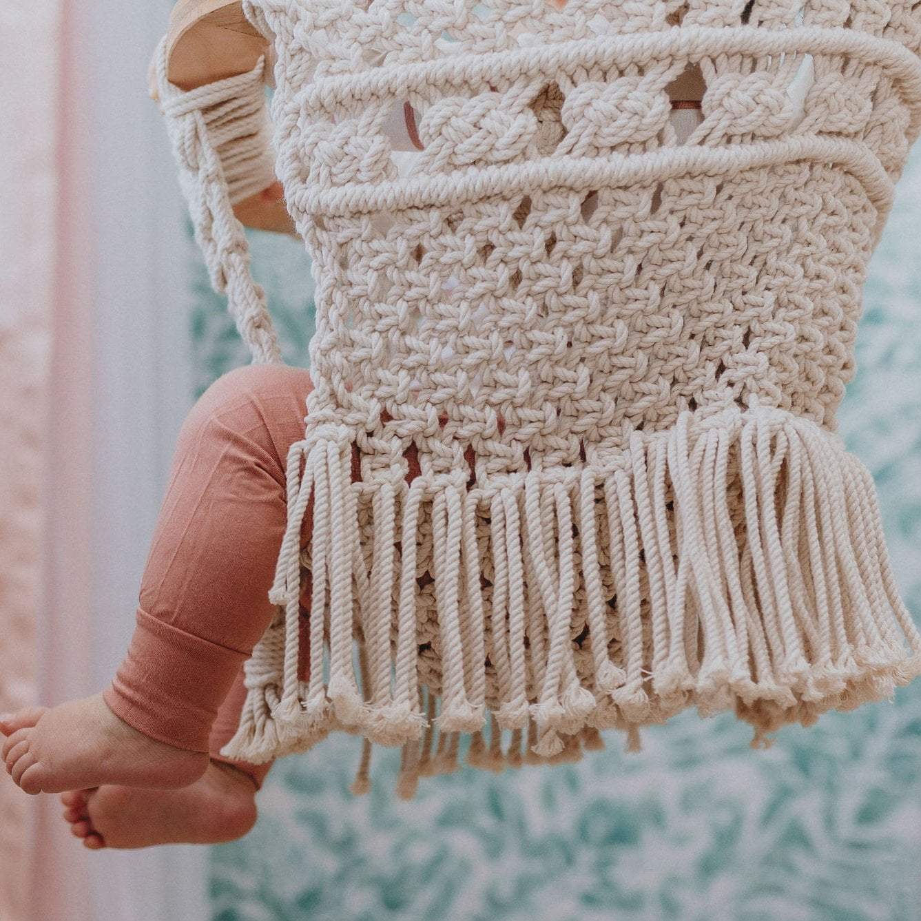 Macrame Infant Swing